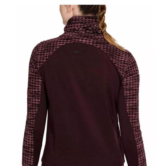 Nike Pro Hyperwarm Pullover Long Sleeve Turtleneck Training Top Women’s Medium - Picture 2 of 9